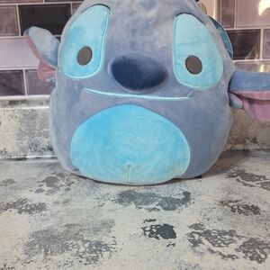 Squishmallows Blue and Gray Stuffed Animal